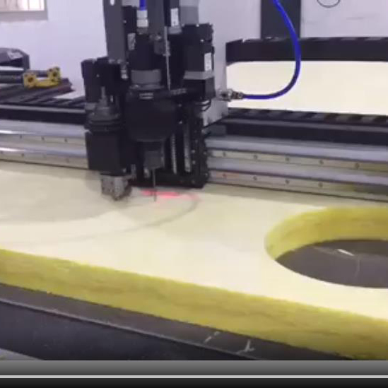 Fiber cotton pneumatic gun head video