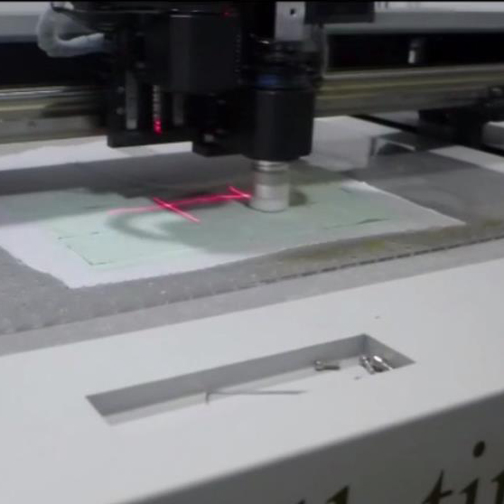 Silicone pad cutting video