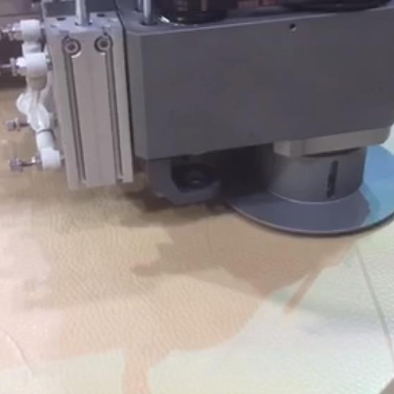 Multi layer leather cutting video
