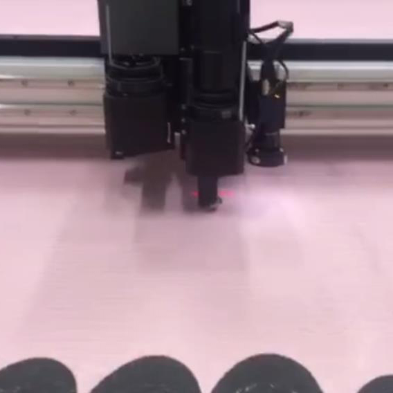 Carpet Round Knife High Speed Cutting Video-2