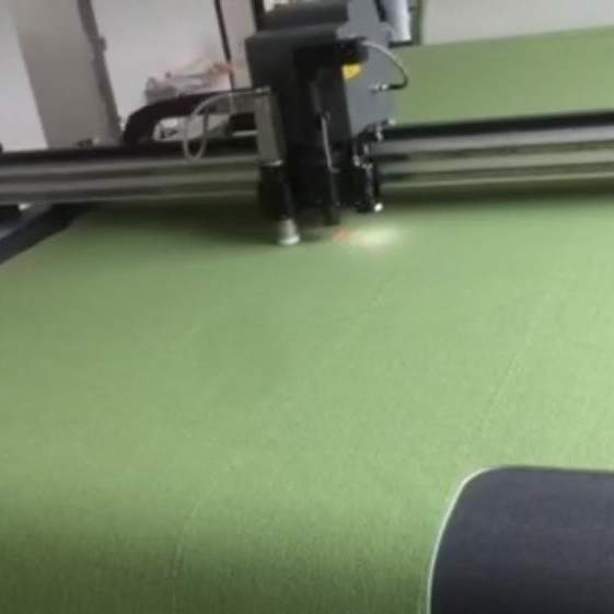 Carpet high-speed and precise cutting video